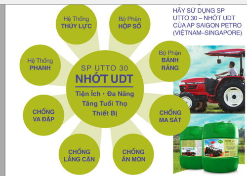 Dầu nhớt UDT UTTO 30 chính hãng