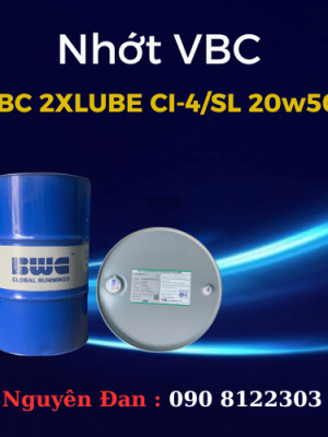 Nhớt VBC 2XLUBE CI-4/SL 20w50