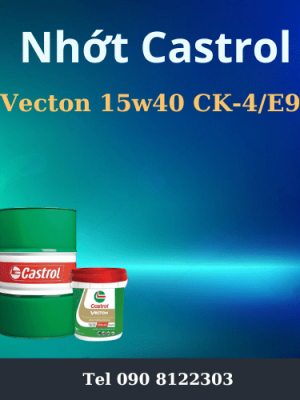 Nhớt Castrol vecton CK-4/E9 15W40