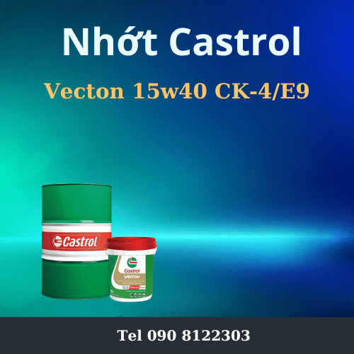 Nhớt Castrol vecton CK-4/E9 15W40