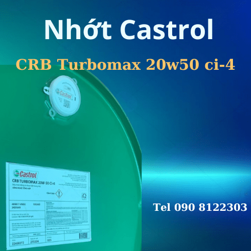 Nhớt Castrol CI-4 20W50 Turbomax