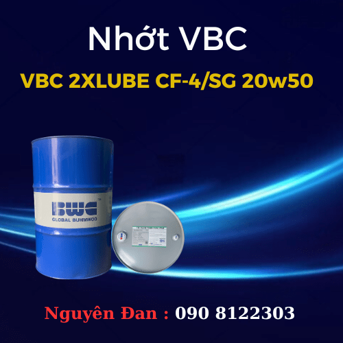 Nhớt VBC 2XLUBE CF-4/SG 20W50