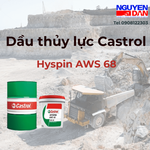 Dầu thủy lực Castrol hyspin AWS 68